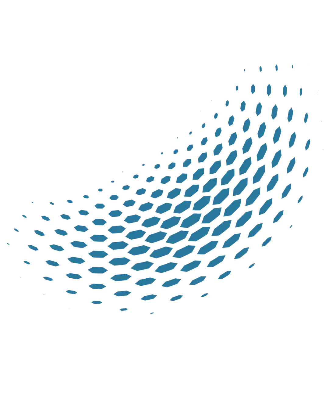 Fondo hexagonal de servicios